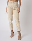 Pantalon slouchy velours côtelé