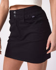 Jupe courte denim basic