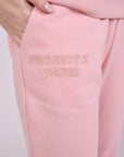 Bas de jogging broderie relief