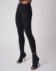 Jean Skinny fit étiquette logo