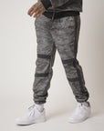 Pantalon de jogging réfléchissante motif camouflage