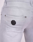 Jean skinny effet usé
