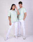 Pantalon skinny basic coutures apparentes