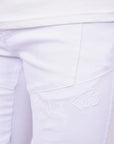Pantalon skinny basic coutures apparentes