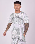 T-shirt avec motif "bandana"