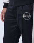 Pantalon bicolore à empiecement