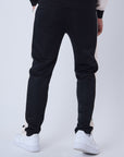 Pantalon bicolore à empiecement
