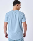 T-shirt a bandes élastiques