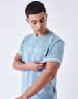 T-shirt a bandes élastiques