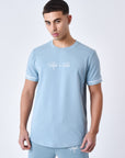 T-shirt a bandes élastiques