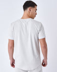 T-shirt a bandes élastiques