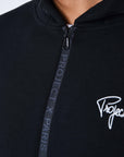 Sweat à Capuche zippé uni