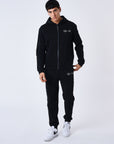 Sweat à Capuche zippé uni