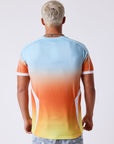 T-shirt manches courtes dégradé