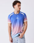 T-shirt manches courtes dégradé