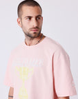 T-shirt homme imprimé et brodé motif Champion
