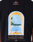 T-shirt manches courtes Monaco Illustration