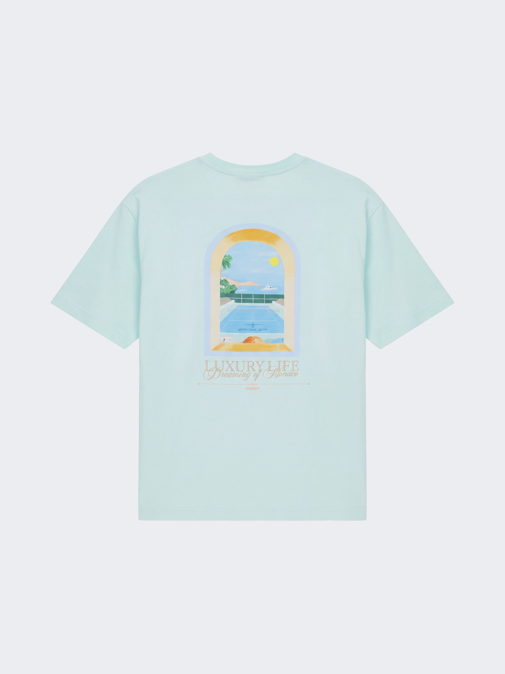 T-shirt manches courtes Monaco Illustration