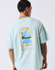 T-shirt manches courtes Monaco Illustration