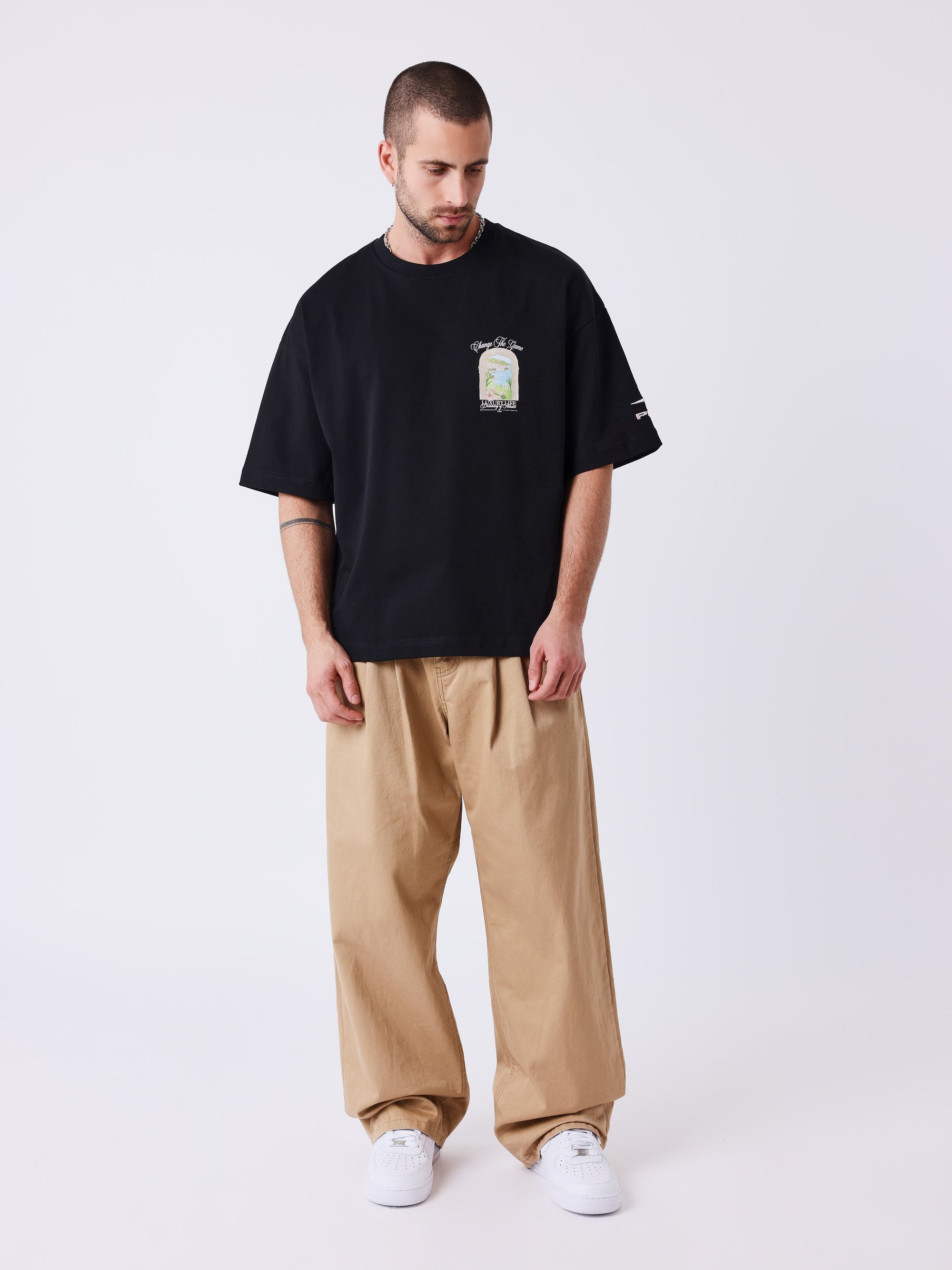 T-shirt manches courtes Monaco Illustration