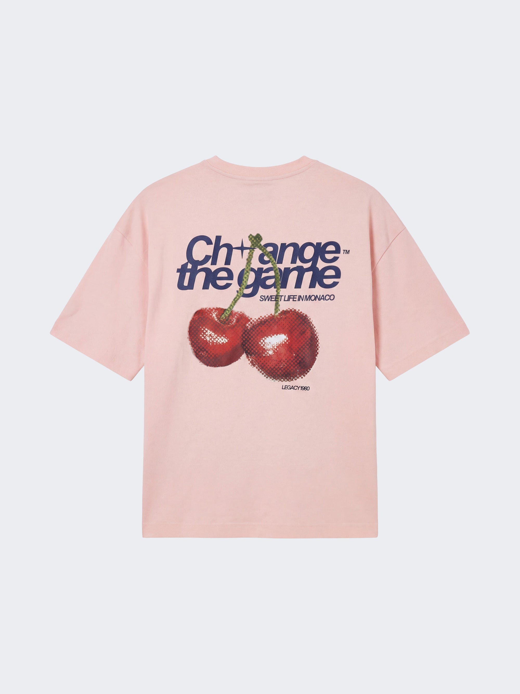 T-shirt manches courtes imprimé cerises