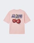 T-shirt manches courtes imprimé cerises