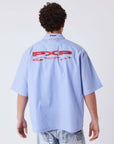 Chemise rayée à manches courtes