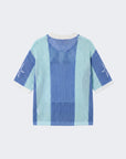 T-shirt en maille ajourée