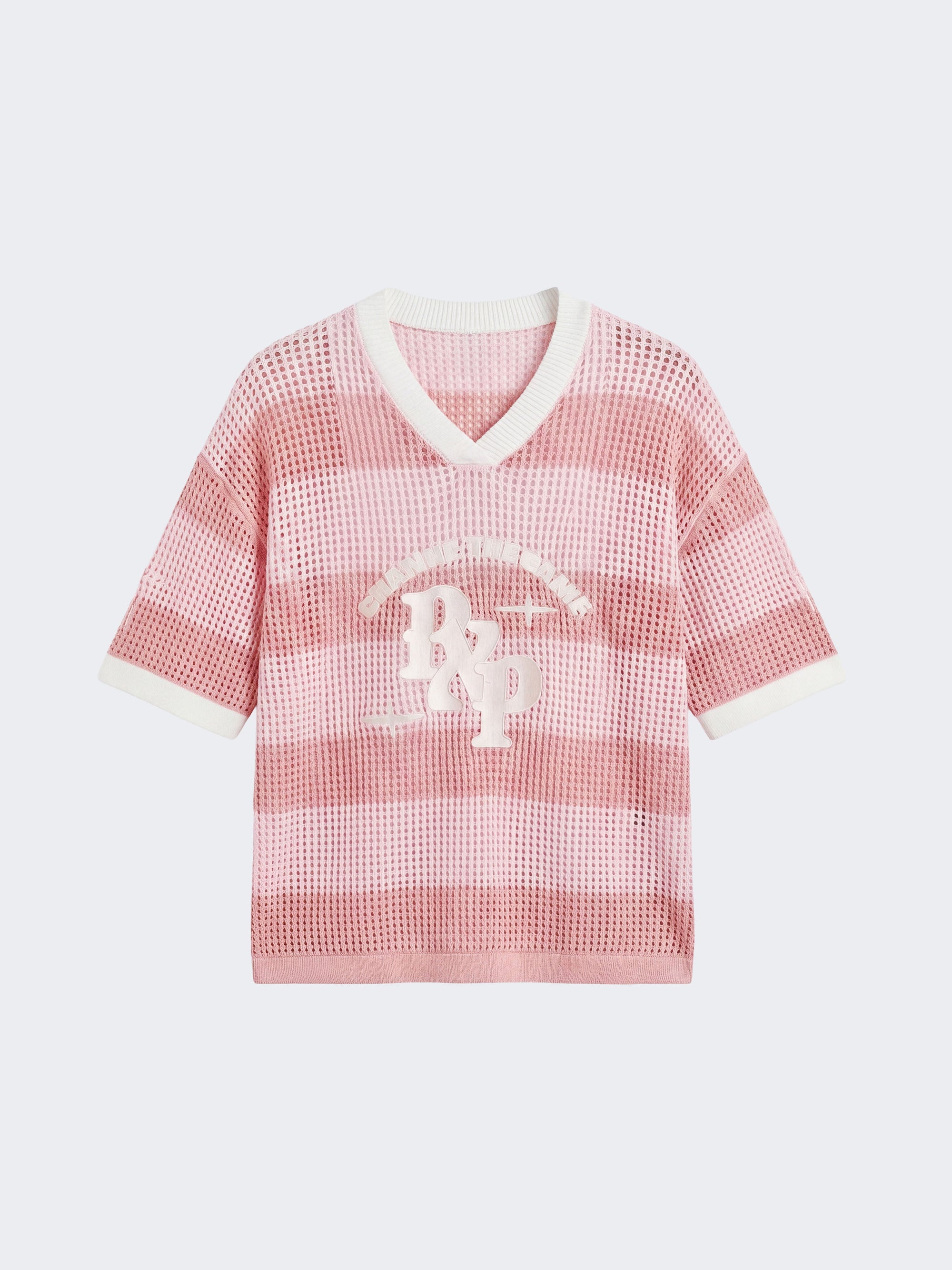 T-shirt en maille ajourée