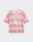 T-shirt en maille ajourée