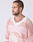 T-shirt en maille ajourée
