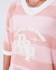 T-shirt en maille ajourée