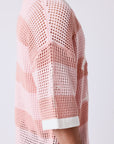 T-shirt en maille ajourée