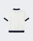 Polo en maille à manches courtes