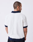 Polo en maille à manches courtes