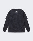 T-shirt manches longues effet Vintage