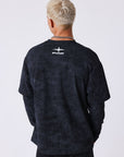 T-shirt manches longues effet Vintage