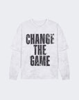 T-shirt manches longues effet Vintage