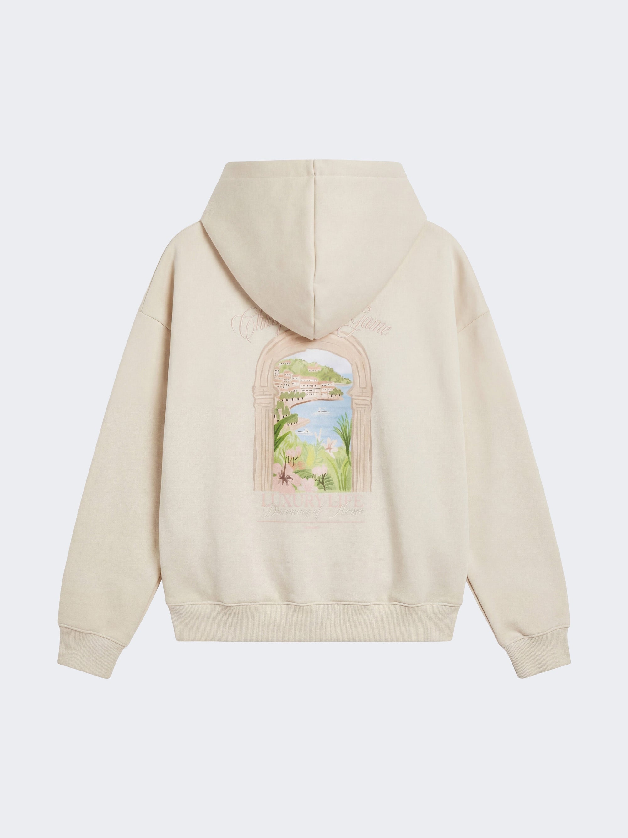 Sweat à capuche Monaco Illustration