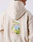Sweat à capuche Monaco Illustration