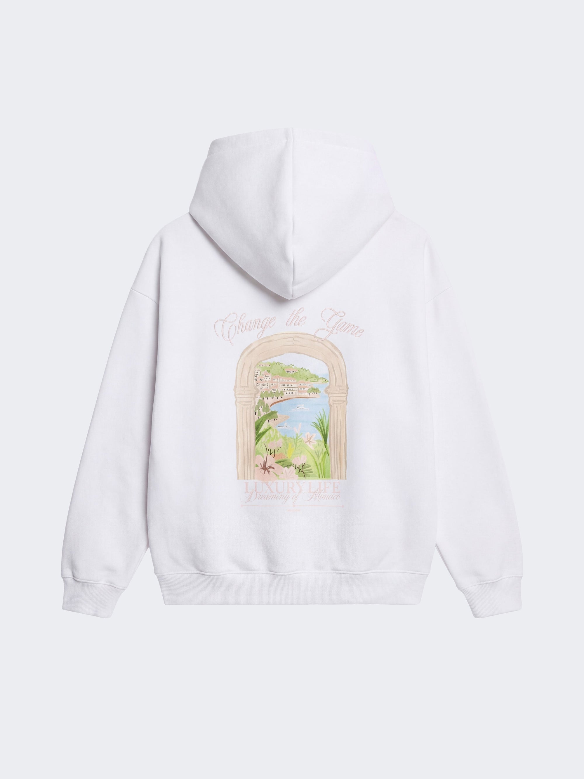 Sweat à capuche Monaco Illustration