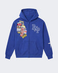 Sweat à capuche zippé West Coast