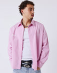Chemise rayée à manches longues