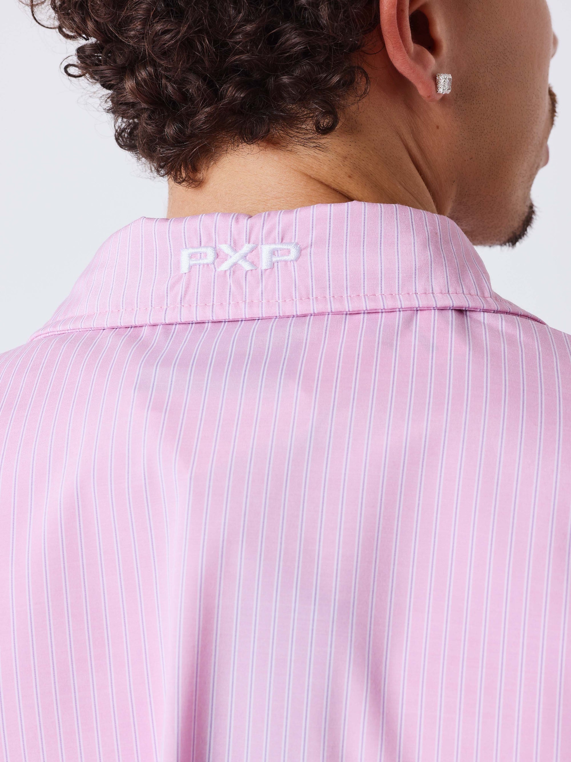 Chemise rayée à manches longues