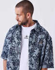 Chemise manches courtes Green Rush