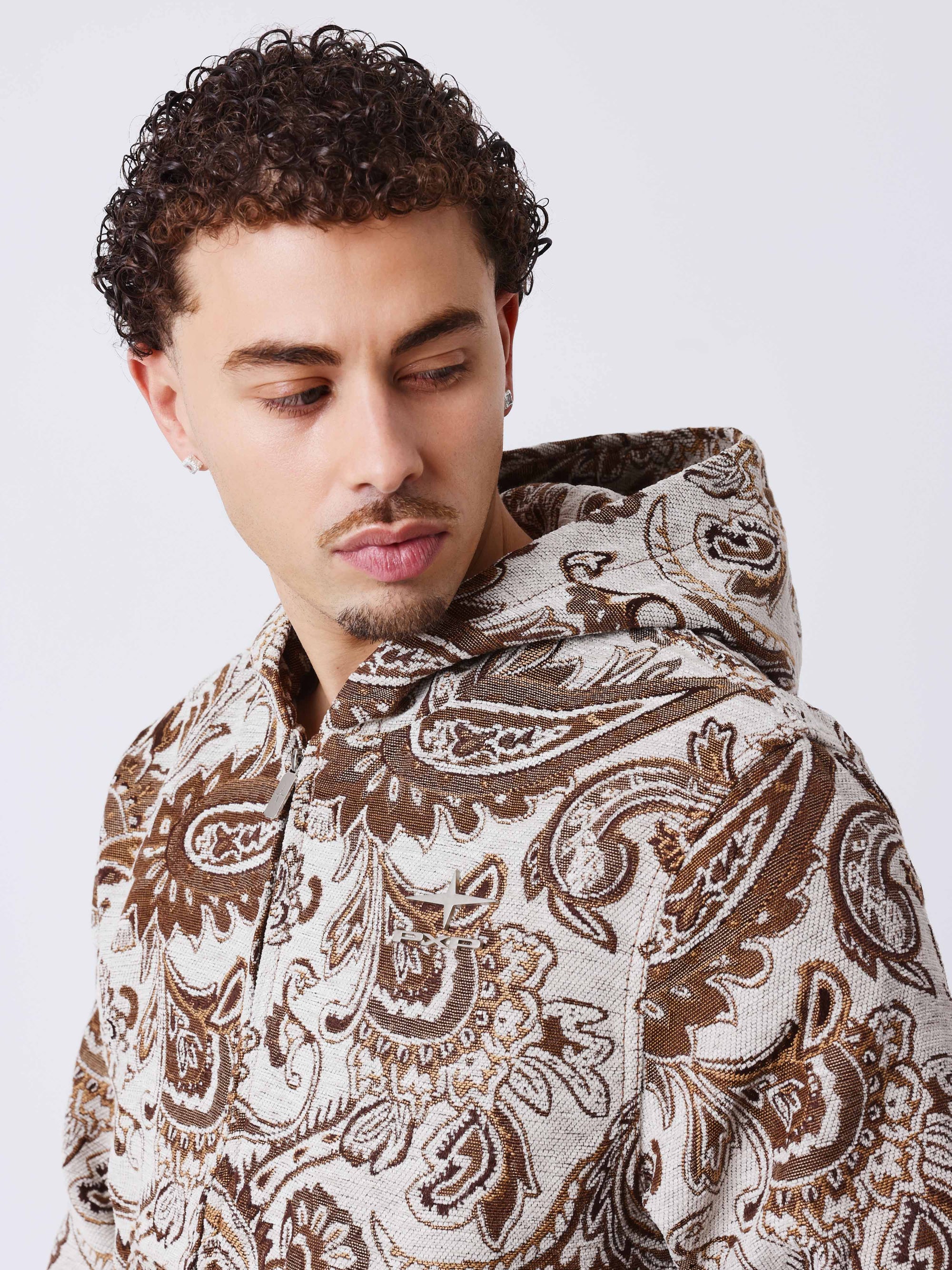 Veste à capuche zippée Tawny