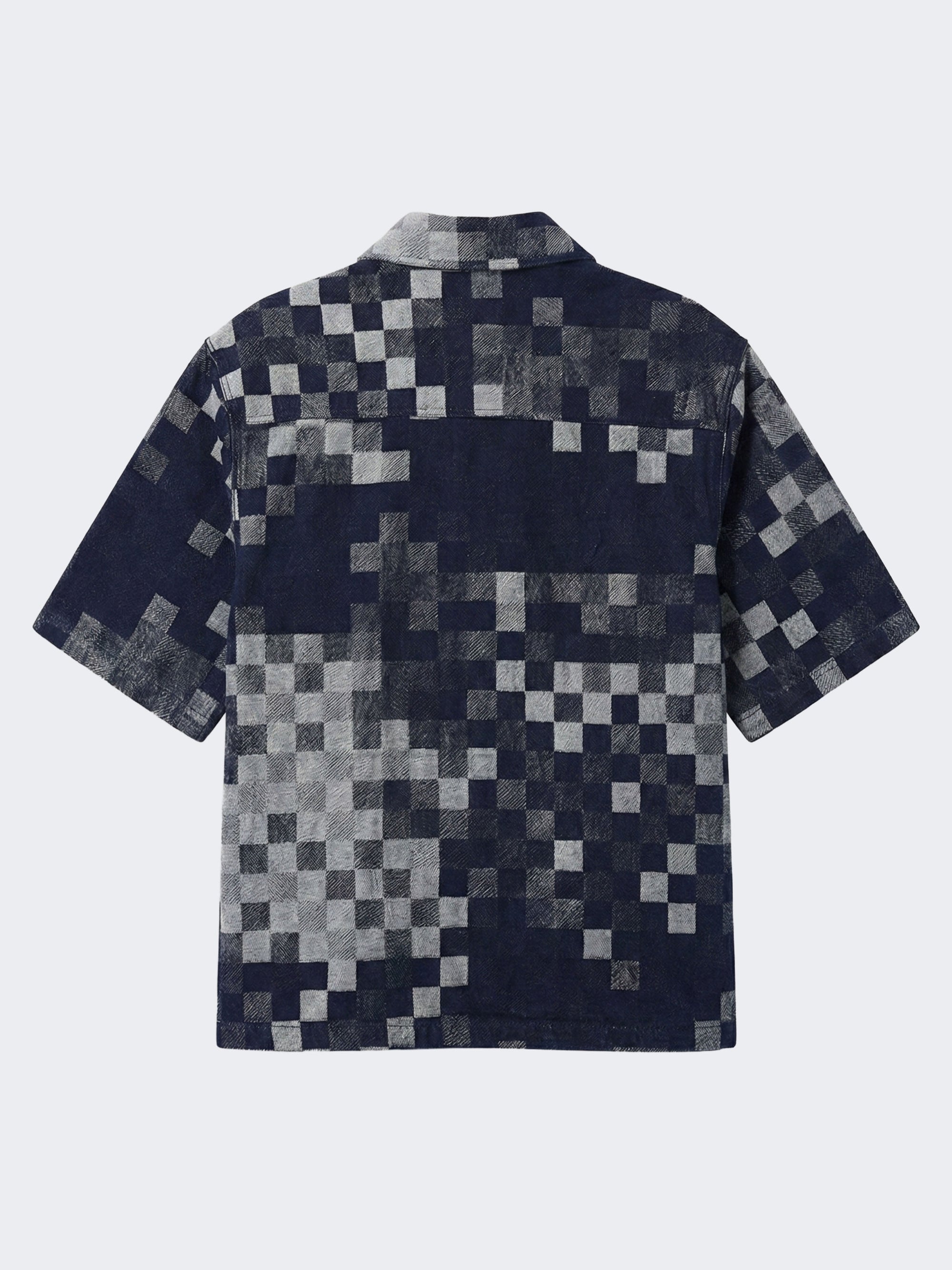 Chemise manches courtes pixel