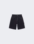 Bermuda en denim avec poches utilitaires
