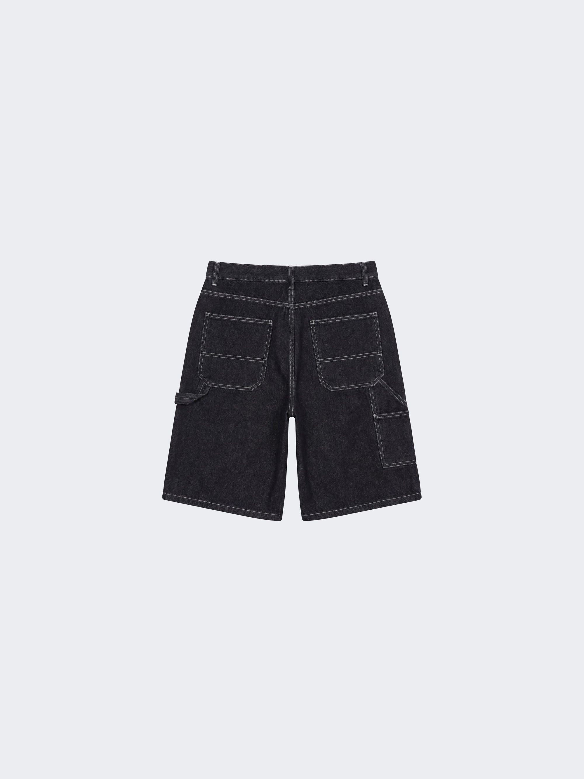 Bermuda en denim avec poches utilitaires