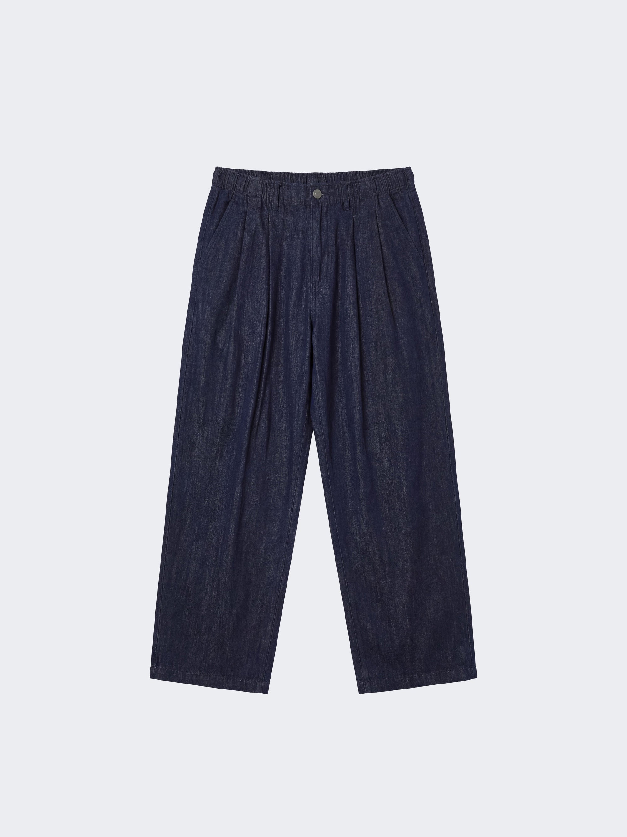 Pantalon homme à pinces taille élastiquée